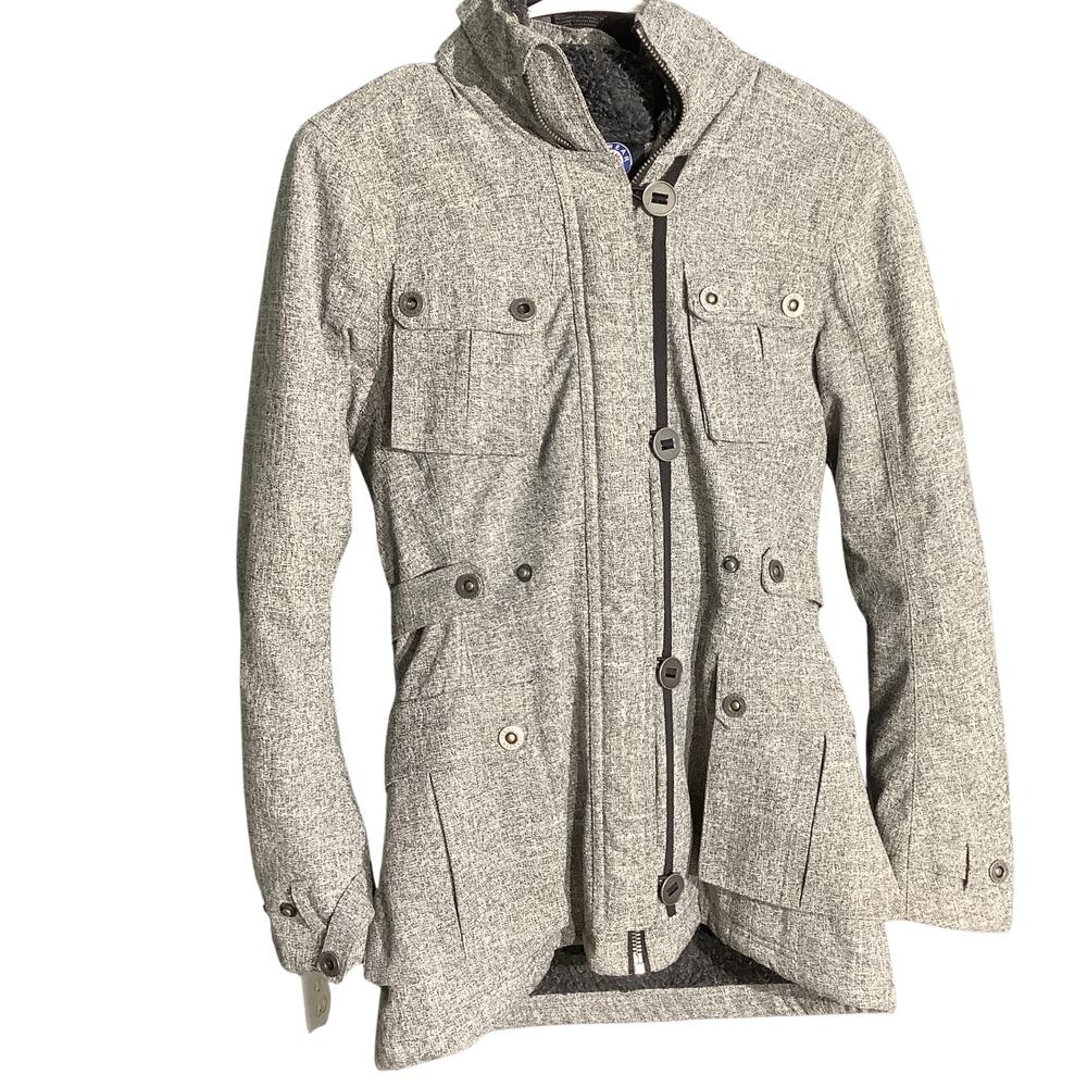 Icewear Utility Field Jacket Women's Size XS Gray — Outdoor, Utility, Casual
